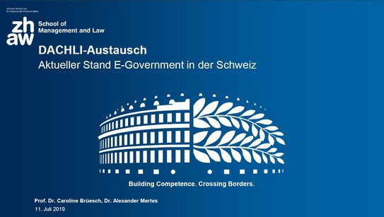 Aktueller Stand E-Government in der Schweiz