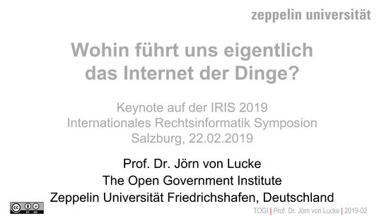 Wohin führt uns eigentlich das Internet der Dinge