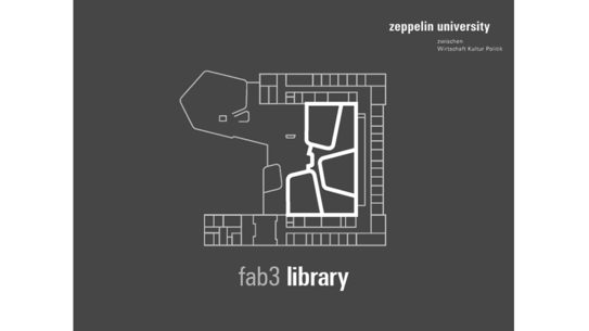 Guidance system of the library of Zeppelin University