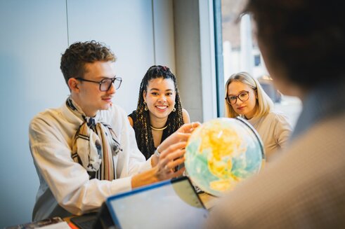 Students studying | Photo: ZU, Ilja Mess