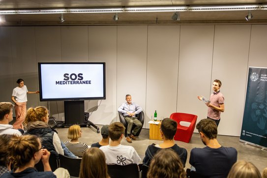 Small Talk des CIP mit Seenotretter Carl Drexler