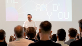 Google professional Frederik Pferdt in his keynote speech at the BIC annual meeting: How "impossible" becomes "possible"