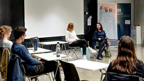 Patricia Jabs zu Gast bei Fem:ability