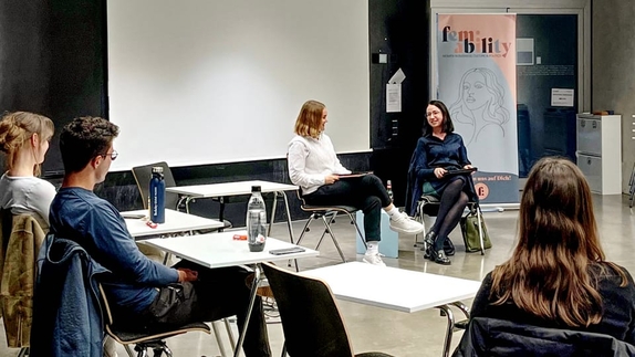 Patricia Jabs zu Gast bei Fem:ability