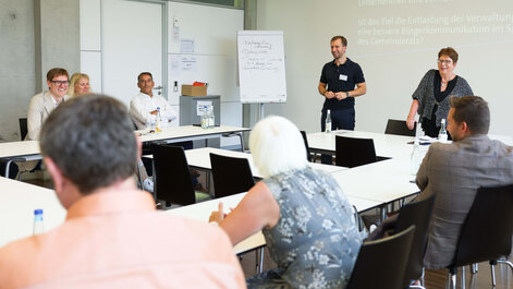 In zahlreichen Workshops wurde über die Zukunft der öffentlichen Verwaltung nachgedacht.