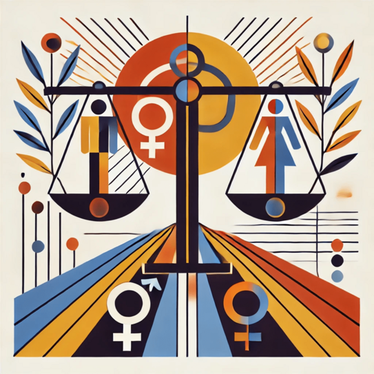 KI-generiertes Bild zum Thema „Geschlechtergleichheit“