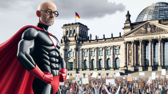 KI generiertes Bild über Co-Pilot nach einem Prompt von Michael Scheyer.