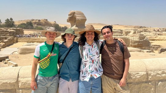 Eindrücke der Teilnehmenden des Kulturforschungsprojektes Tawasol in Tunesien und Kairo.