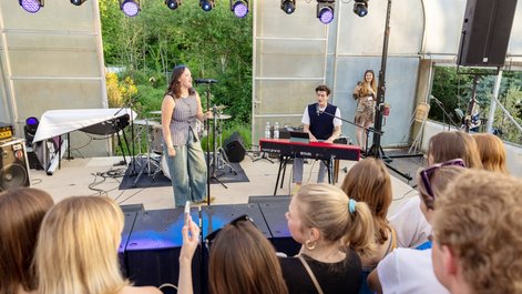 Between pop and soul: Christina Zeile and Moritz Colsman