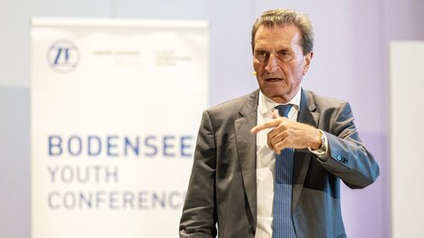 Günther H. Oettinger, former EU Commissioner and Minister President of the State of Baden-Württemberg