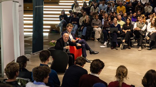 Of course, there was also the opportunity to ask questions.