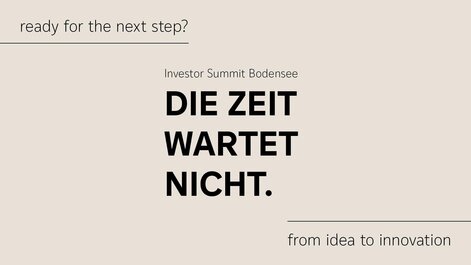 The Investor Summit Bodensee is part of the regional startup and innovation ecosystem STIP and offers startups a unique opportunity to gain visibility. The Investor Summit Bodensee is part of the regional startup and innovation ecosystem STIP and offers startups a unique opportunity to gain visibility.