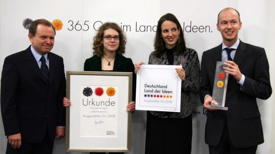 Innovative Location Award in "365 Days in the Land of Ideas" Competition