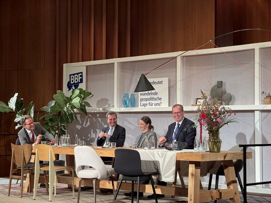 Panel of the Lake Constance Business Forum 2024 © Christian Flemming