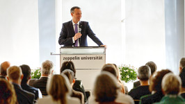 Prof. Klaus Mühlhahn bids farewell as President of ZU