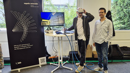 Chair presents XR research at the HENSOLDT XR Roadshow