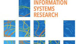 New Publication in Information Systems Research