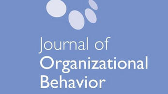 New Publication in the Journal of Organizational Behavior