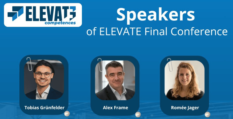 Speakers of the ELEVATE Closing Conference Speakers of the ELEVATE Closing Conference