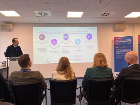 Hanspeter Rychlik presented the results of the CfM's research.