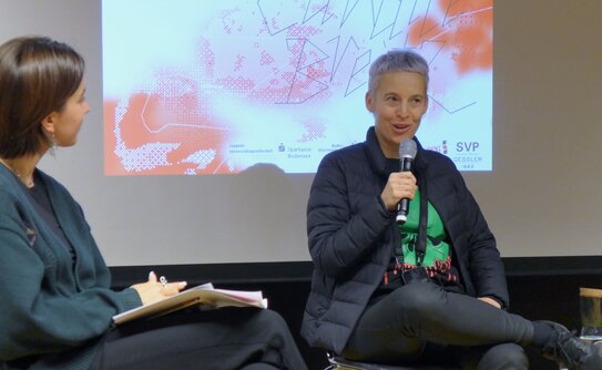 Symposium Angst, Ressentiment, Spaltung - Talk mit Candice Breitz