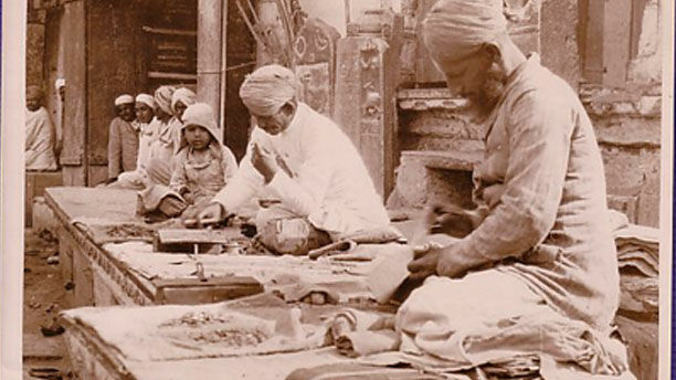 Indian Money Changers, c. 1920.