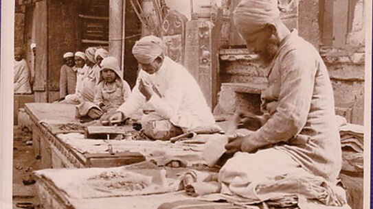 Indian Money Changers, c. 1920.