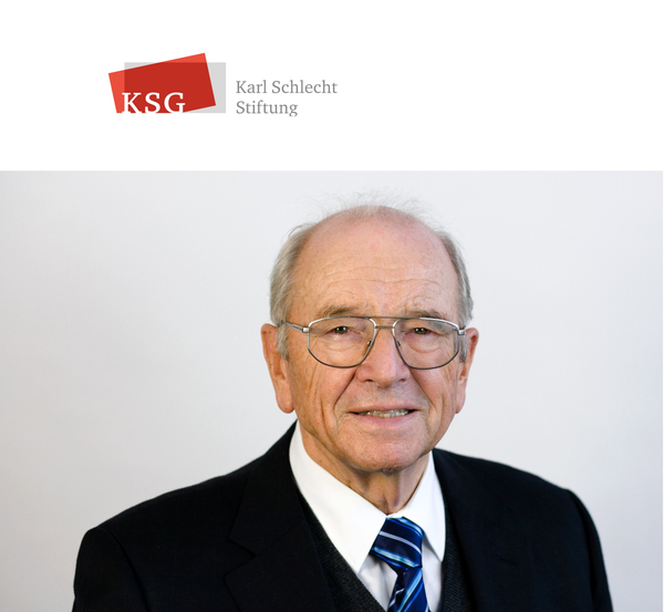 "Good management education comprises social and philosophical matters just as much as character building: initiative, willingness to take responsibility, and clear values can and must be taught."  Prof hc Dipl-Ing Karl Schlecht | Chairman of the Karl Schlecht Foundation KSG