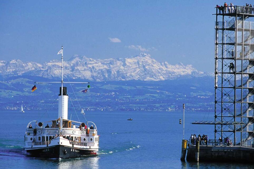 Friedrichshafen Ausblick Bodensee
