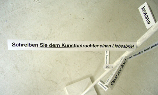 Einführung in die bon san technik (2008), San Keller, CH, Campus Fallenbrunnen