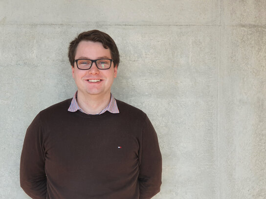 Brendan Kazmierczak aus dem Visiting Student Research Program der Zeppelin Universität