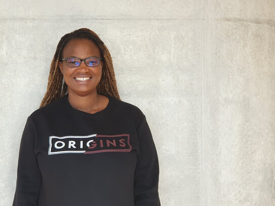 Hlulani Mathebula aus dem Visiting Student Research Program der Zeppelin Universität