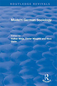 Modern German Sociology