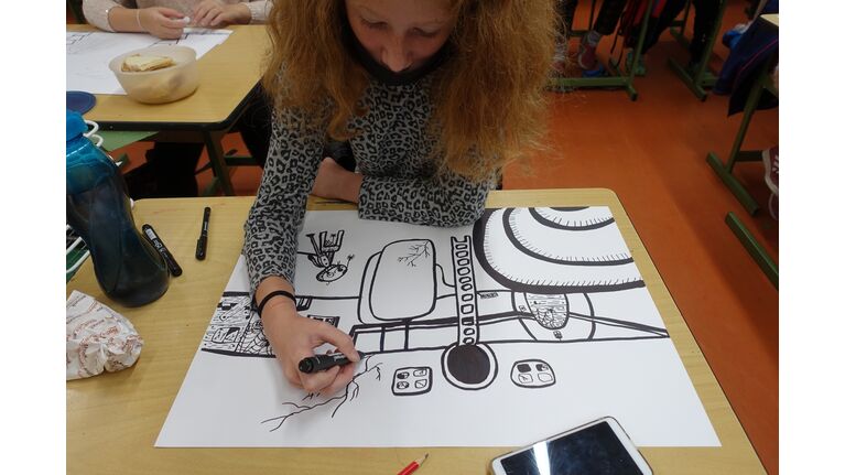 Workshop mit Schüler*innen der ZUŠ HRANICE-Schule