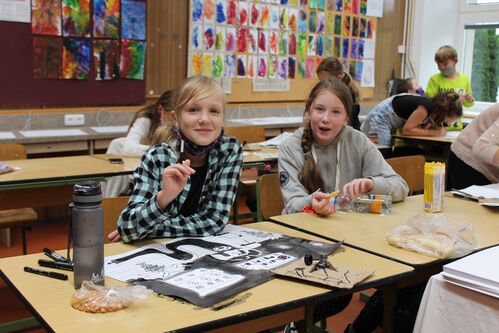 Workshop mit Schüler*innen der ZUŠ HRANICE-Schule