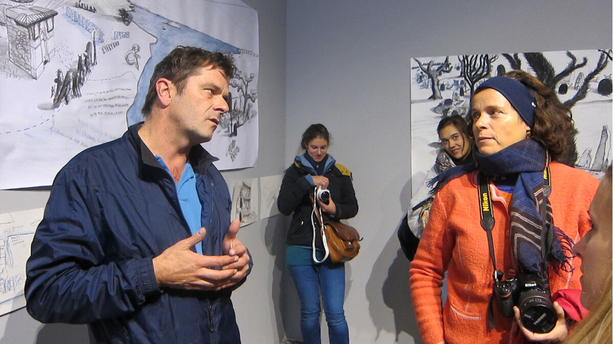 Instanbul Biennale mit Christoph Schäfer (D), Irene Hohenbüchler (A), 2013