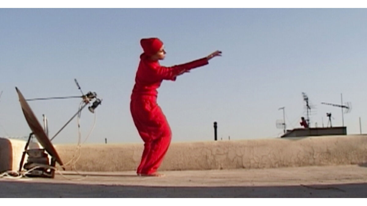 Anahita Razmi (D), Roof Piece Tehran, 2011